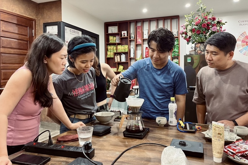 Private coffee workshop in Hanoi 